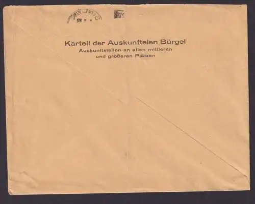 Bingen Rheinland Pfalz Deutsches Reich Brief SST Bingen am Rhein Freude und Wein