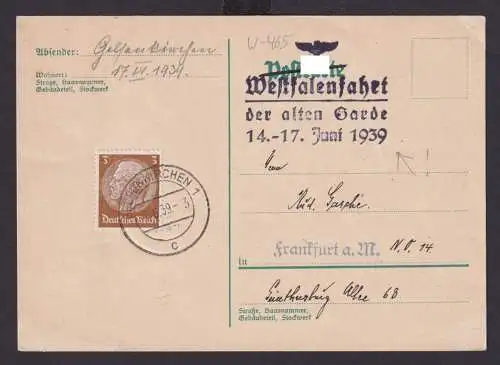 Gelsenkirchen NRW Deutsches Reich Drittes Reich Karte Propaganda SST Westfalen