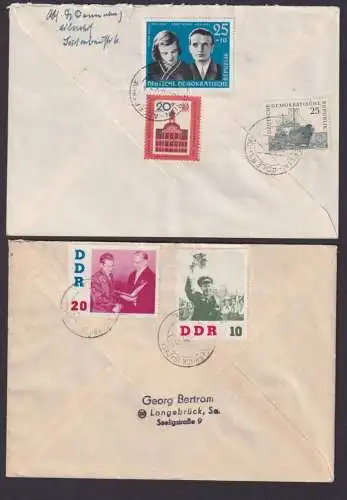 DDR Lot gute Sammlung Weltraum Kosmonaut Titow Sowjetunion 863-68 Festpreis 30,-