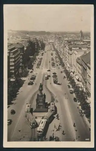 Ansichtskarte Prag Straßenbahn Tschechien nach Bremen