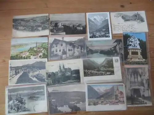 Nachlass Schweiz schöne Ansichtskarten Sammlung v 90 Stück nur Original alten AK