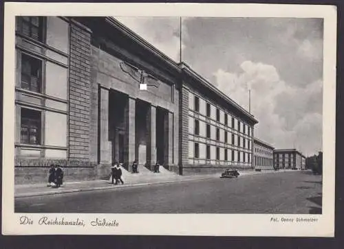 Berlin Ansichtskarte Reichshauptstadt Reichskanzlei Foto AK von Conny Schmelzer