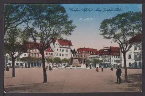 Ansichtskarte Landau Pfalz Rheinland Pfalz Max Josephs Platz