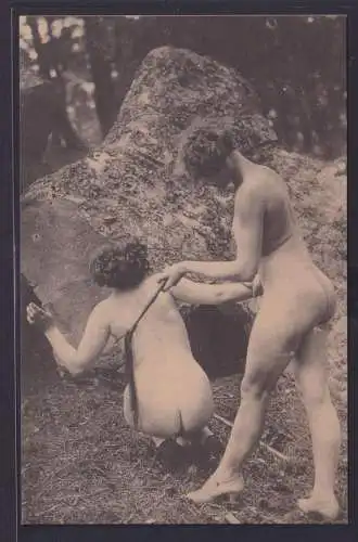 Ansichtskarte Erotik Akt Frauen Schönheiten Nude Darstellung um 1910