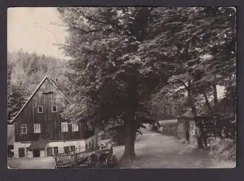 Ansichtskarte Penig Sachsen Muldental Gastronomie Waldgasthaus Höllmühle n.