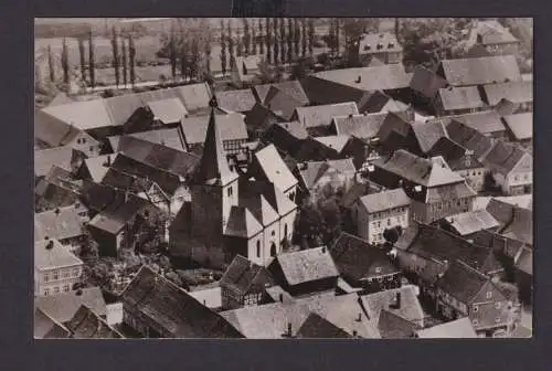 Ansichtskarte Sachsenhausen Waldeck Hessen Luftbild Kirche Religion Glaube