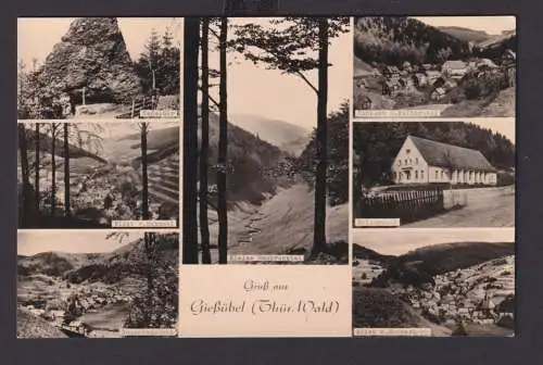 Ansichtskarte Gießübel Thüringen Thüringer Wald Versch. Ansichten