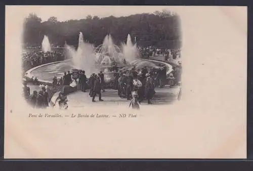 Ansichtskarte Parc De Versailles Parkanlage Springbrunnen