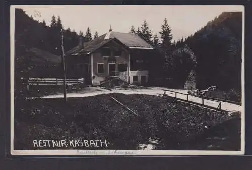 Ansichtskarte Jenbach Achensee Restaurant Kasbach Österreich