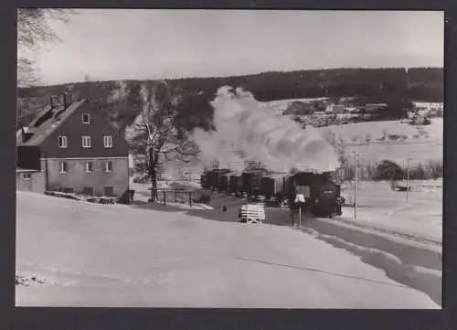 Ansichtskarte Hammerunterwiesenthal Sachsen Erzgebirge Schmalspurbahn