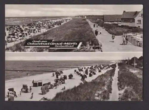 Ansichtskarte Graal Müritz Mecklenburg Vorpommern Seebad Ostsee Strand Meer n.