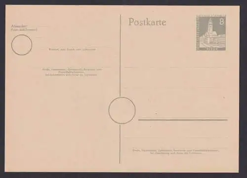 Briefmarken Berlin Ganzsache P 31 Bauten II Luxus ungebraucht Kat.-Wert 65,00 €