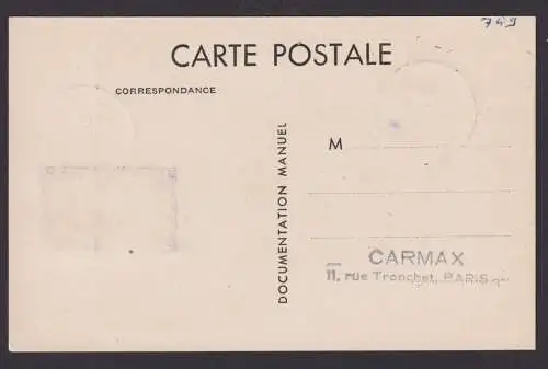 Briefmarken Frankreich 745 Physiker Nobelpreis Medizin Maximumkarte MK