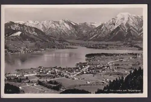 Ansichtskarte Tegernsee Bayern Gebirge