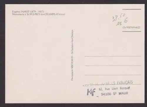 Briefmarken Frankreich 2593 Medizin Maximumkarte Eugene Jamot