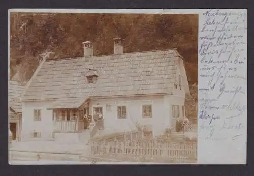 Prvat Foto Ansichtskarte Neuberg Österreich Gastronomie Gasthaus Schiffsteiner