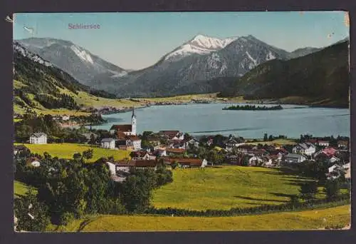 Ansichtskarte Schliersee Bayern n. Dublin Irland