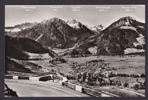 Ansichtskarte Bad Oberdorf Bayern Allgäu SST Post Omnibusse verbinden Stadt und