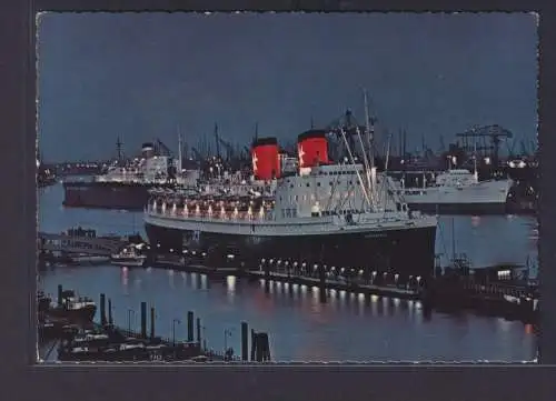 Ansichtskarte Schiff Schifffahrt Seefahrt Marine TS Hanseatic Überseebrücke