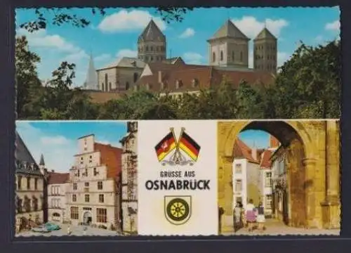 Ansichtskarte Osnabrück Niedersachsen Kirche Religion Glaube Stadttor