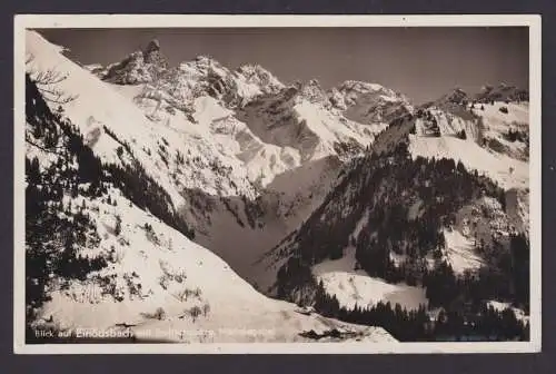 Oberstdorf Bayern Deutsches Reich Ansichtskarte Postsache SST Rechtzeitig