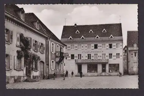 Ansichtskarte Müllheim Baden Württemberg Marktplatz Gasthaus Zum Stadthaus