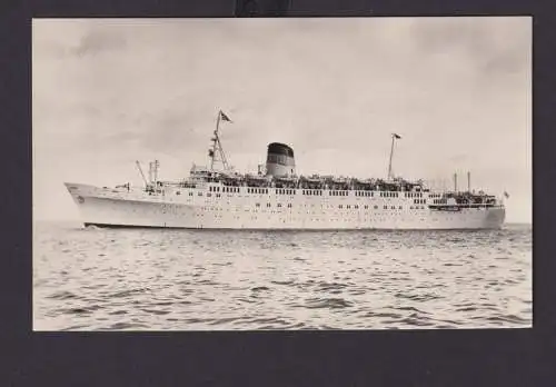 Privat Foto Ansichtskarte Schiff T.S.S. Olympia Dampfer Schiff Olympia Greek