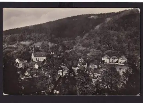 Ansichtskarte Ruhla Thüringen Mittelstadt Breitenberg nach Arnstadt Thüringen