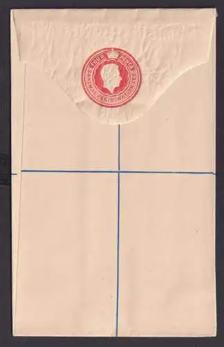 Bahamas Ganzsache Einschreibeumschlag EU 4 p postal stationery