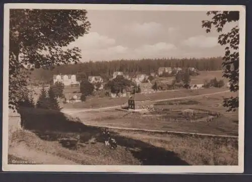 Ansichtskarte Bockwiese Ortsansicht Landschaft Wald Niedersachsen