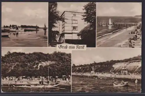 Ansichtskarte Rerik Ostseebad Meer Strand Boote Mecklenburg Vorpommern nach