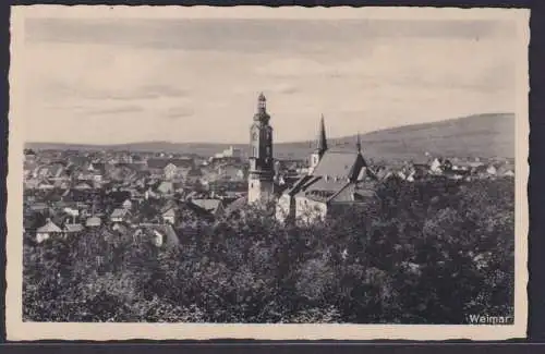 Ansichtskarte Weimar Thüringen Ansicht Stadt Kirche Kunstverlag Herrmann Paris