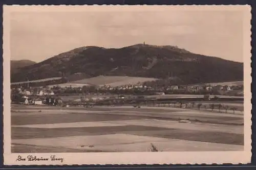 Ansichtsarte Löbau Ortsansicht Berg Landschaft Sachsen Verlag E. Wagner Söhne