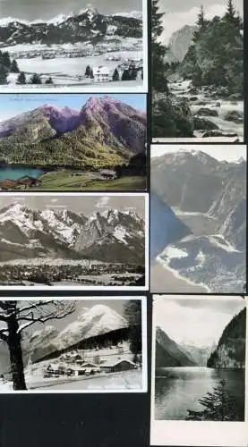 Ansichtskarten Berge Bergsteigen 16 Stck. Tirol Bayern Österreich