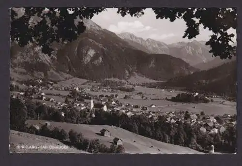 Ansichtskarte Hindeland Bayern Bad Oberdorf Totalansicht Gebirge n. Salzgitter