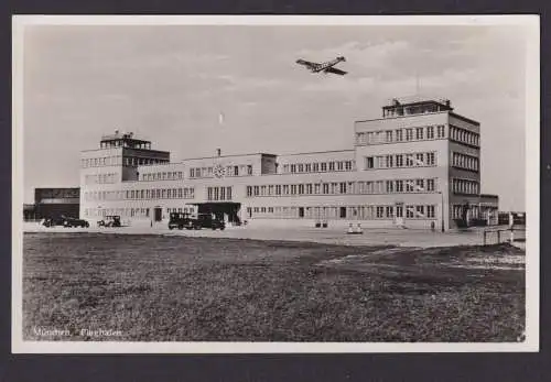 Ansichtskarte München Flughafen Verlag Otto Krueck München