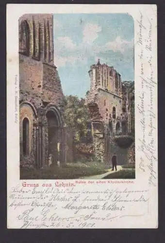 Ansichtskarte Lehnin Brandenburg Klosterkirche Ruine n. Berlin