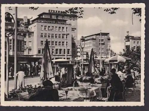 Ansichtskarte Hannover Niedersachsen Gastronomie Cafe Köpcke Aussenbereich n.