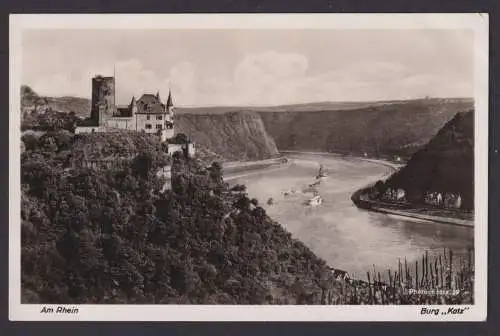 Rüdesheim Rhein Hessen Deutsches Reich Ansichtskarte SST Postsache Fernsprecher