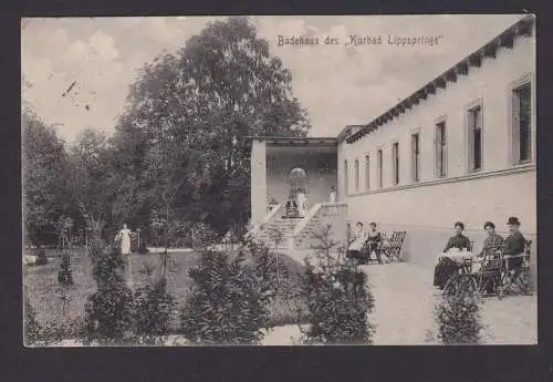 Ansichtskarte Bad Lippspringe NRW Kurbad Badehaus n. Häver NRW