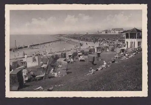 Ansichtskarte Büsum Schleswig Holstein Nordseebad Badestrand Meer n. Hamburg