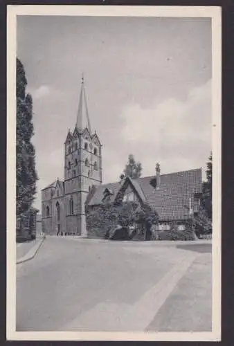 Ansichtskarte Herford NRW Münsterkirche Organistenhaus