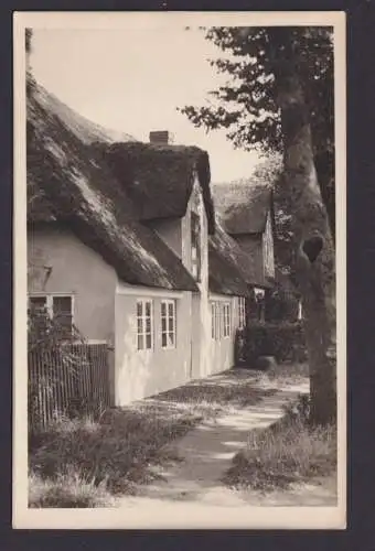 Ansichtskarte Nieblum Insel Föhr Schleswig Holstein Wohnhaus n. Hamburg