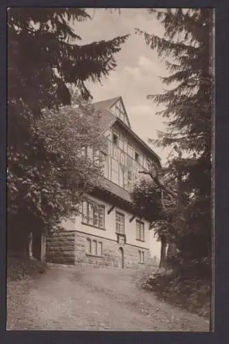 Ansichtskarte Gehlberg Thüringen Luftkurort Thüringer Wald Gastronomie Gasthaus