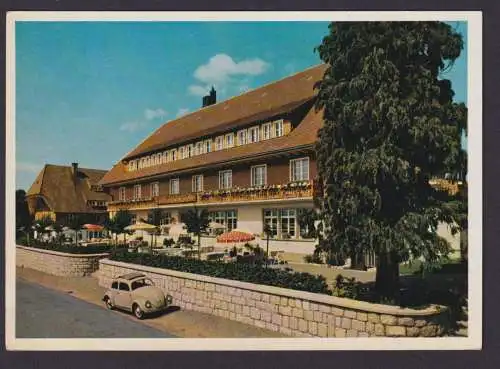 Ansichtskarte St. Märgen Baden Württemberg Gastronomie Hotel u. Pension Zum