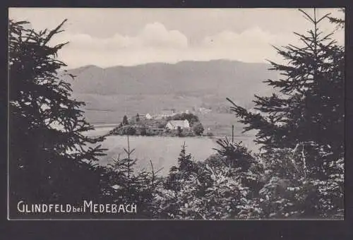 Ansichtskarte Glindfeld b. Medebach NRW Sauerland n. Gelsenkirchen