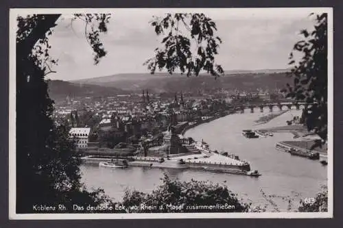 Koblenz Rheinland Pfalz Deutsches Reich Drittes Reich Ansichtskarte SST