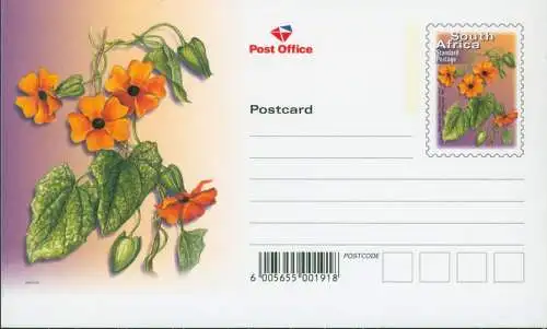 Südafrika Ganzsachen Blumen Set von 5 Postcards ohne Werteindruck 2003.