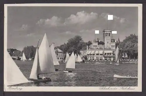 Ansichtskarte Hamburg Uhlenhorster Fährhaus 1937 Tübingen Baden-Württemberg