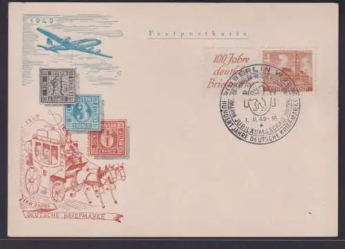 Berlin Zusammendruck Brief W 5 Bauten Ersttag FDC SST 100 Jahre Kat.-Wert 60,00